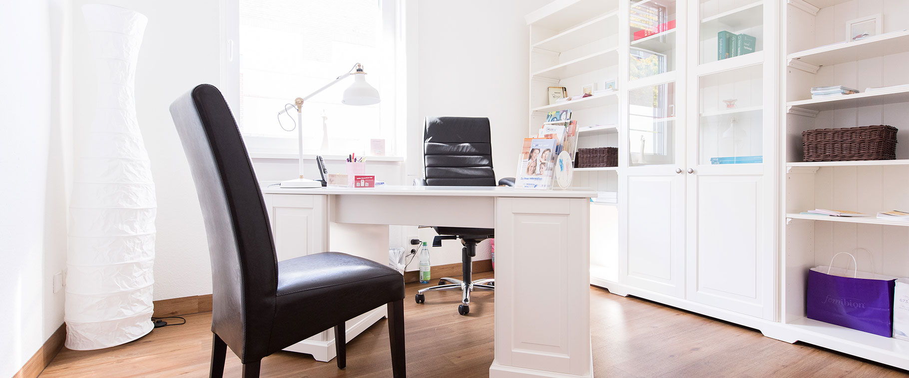 Beratungszimmer der Praxis