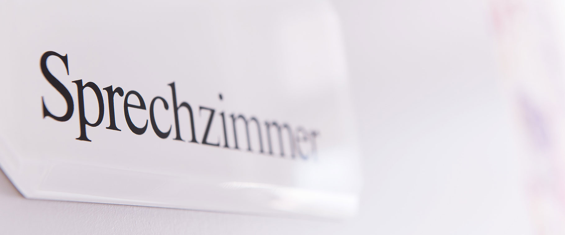 Sprechzimmer der Frauenarztpraxis Janina Heyer
